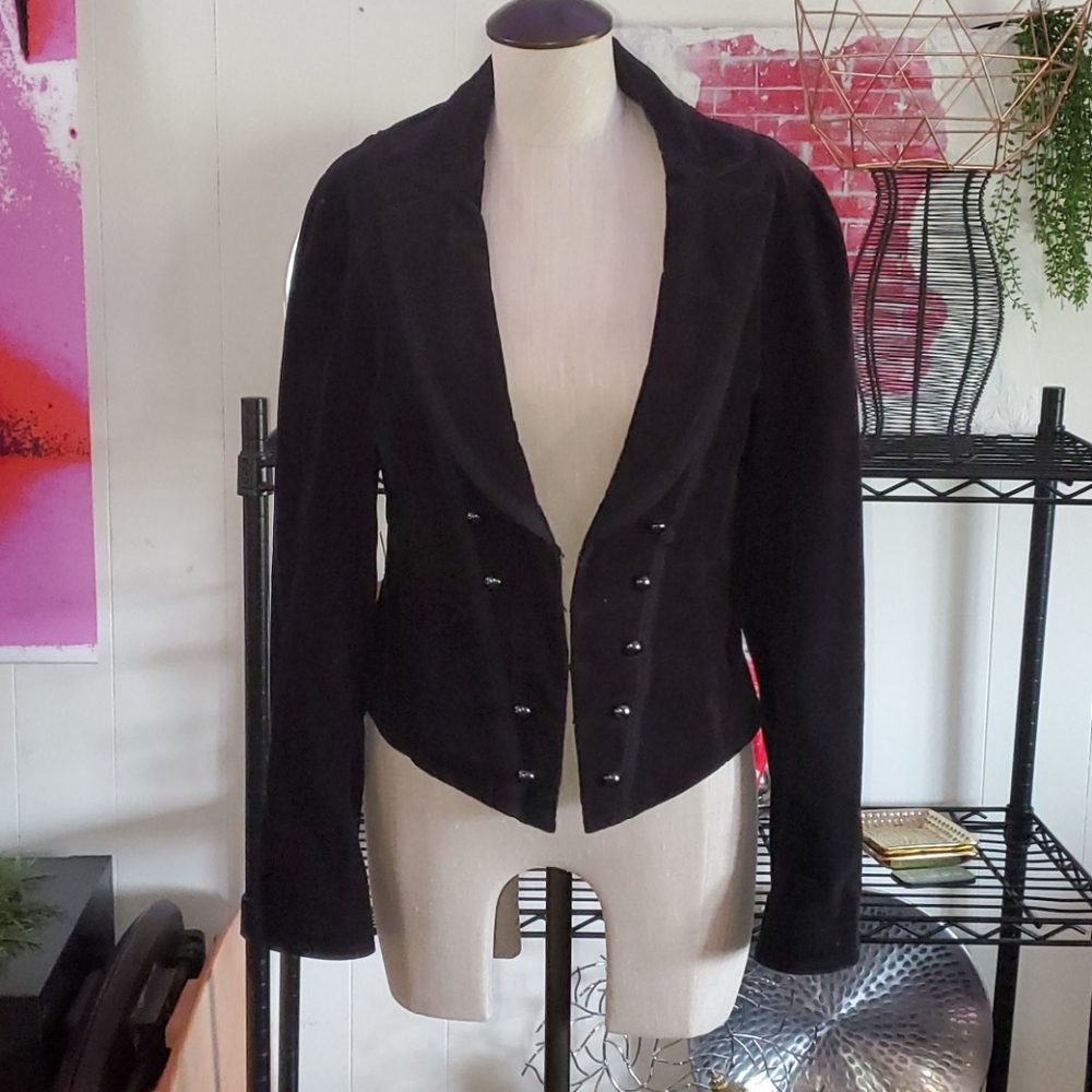 Black corduroy jacket
